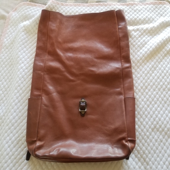 Whipping Post | Leather Roll-Top Backpack - Picture 5 of 14